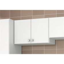 Armário Aéreo 02 Portas AM3104 Branco - Tecno Mobili