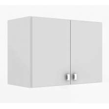 Armário Aéreo Para Lavanderia 02 Portas Multiuso AM3104 Branco Tecno Mobili