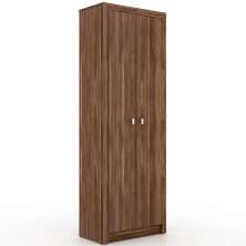 Armário de 171,5 cm para Home Office 02 Portas ME4105 Nogal - Tecno Mobili