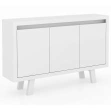 Armário de Escritório Leeds 3 PT Branco