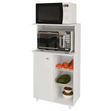 Balcão Fruteira 1 Porta BF3207 Branco - Tecno Mobili