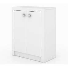 Conjunto Escritório Completo 5 Peças CJ3 Branco Tecno Mobili