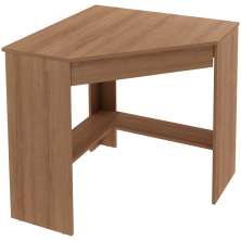 Escrivaninha Mesa Escritorio de Canto 76,5 cm ME4169 Amendoa Tecno Mobili