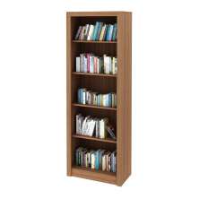 Estante Livreiro Multiuso 4 Prateleiras ME4104 Amêndoa - Tecno Mobili
