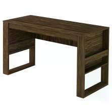 Mesa Escrivaninha Para Escritorio ME4146 Nogal Tecno Mobili