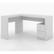 Mesa de Escritório Dover 2 GV Branco