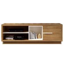 Rack 1 Porta Para Tv 42 Polegadas RA2002 Natural Off White Tecno Mobili