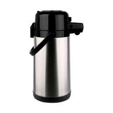 Garrafa Térmica Basic Prata e Preta 1,9L