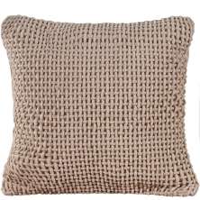 Capa de Almofada Trama Decorativa 45x45cm Marfim