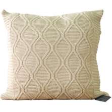 Capa de Almofada Tricot Refine 45x45