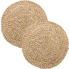 Jogo 2 Americano Fibra Natural Estilo Rústico 38cm