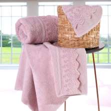 Kit 2 Toalha de Rosto Confort Lace 100% Algodão Extra Macia