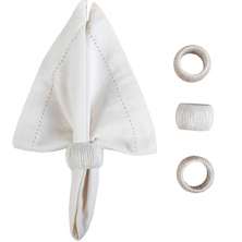 Kit 4 Porta Guardanapos Requinte Lua