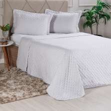 Kit Cobre Leito Queen Miraggio Ultra Soft com Porta Travesseiro Gelo