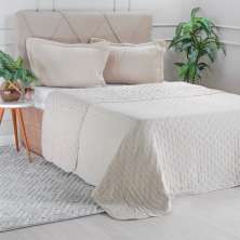 Kit Colcha Queen Santorini Super Macia 240x260 Machiatto