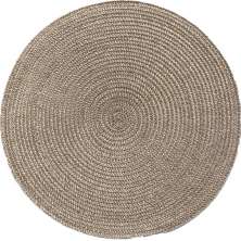 Lugar Americano Requinte Redondo 38cm Taupe