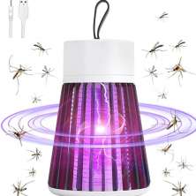 Luminária Lâmpada Mata Mosquito LED Repelente Elétrico