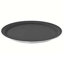 Bandeja Redonda Antiderrapante Garçom Profissional 40cm Tram