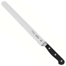 Faca de Cortar Pão Profissional Serrilhada Inox 10' Tramontina Century Bolo Torta Confeitaria Preto