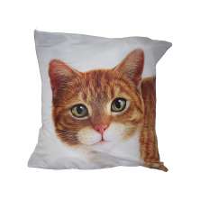 Almofada Gato Amarelo 42x42cm Uniart