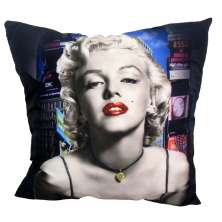 Almofada Impressão Digital Merilyn Monroe Colorido 42x42cm Uniart