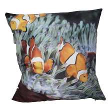 Almofada Peixes Azul 42x42cm Uniart