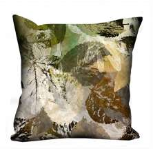 Almofada Valverde Folhas Verde 42x42cm