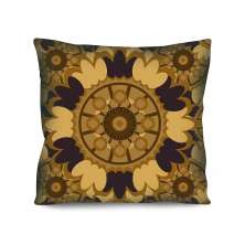 Almofada Valverde Mandala Marrom 42x42cm