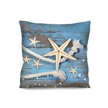 Almofada Valverde Nautica Corda e Estrela Despojada 42x42cm