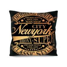 Almofada Valverde New York Classic Style 42x42cm