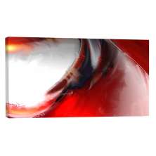 Quadro Abstrato Vermelho II 55x100cm