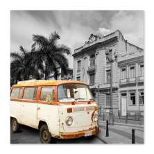 Quadro Kombi Uniart Laranja 30x30cm
