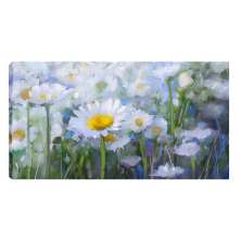 Quadro Margaridas Azul 55x100cm