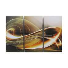 Quadros Impressão Digital Trio Marrom 120x80 cm