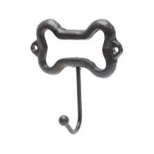 Cabideiro Decorativo Pet Bone Marrom 11x10x5,4 cm