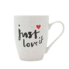 Caneca Just Love Branca 10,6x5,3x8,2 cm