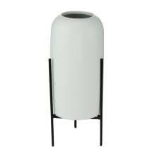 Vaso Decorativo Stand Branco