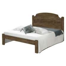Cama De Casal Íris Castanho - Cambel Móveis
