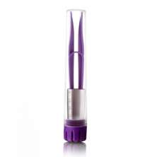 Socador com Pinça e Medidor para Gelo Ice Transparente e Roxo