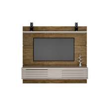 Home Suspenso California para TVs de ate 60 Polegadas Valdemoveis Ipê/Off White