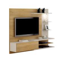 Home Suspenso para TVs ate 60 Polegadas Florida Valdemoveis Cinamomo/Off White