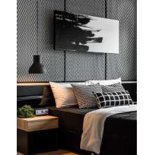 Cama Box Baú Viúva 1,28cm x 1,88cm Suede Preto