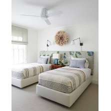 Cama Solteiro Americano 0,96x2,03cm com Baú Corino Branco