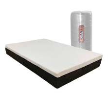 Colchão King enrolado 192 x 203 cm Conforto macio