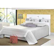 Cabeceira Queen Florença 1,60 Branco - Vitamov