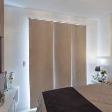 Persiana Painel (1,80Lar. x 1,50Alt.) Tecido Blackout - Marrom