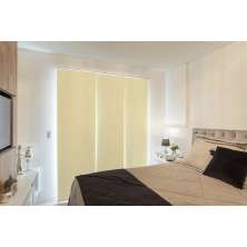 Persiana Painel (2,80Lar. x 1,80Alt.) Tecido Blackout - Creme
