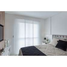 Persiana Painel (2,80Lar. x 1,80Alt.) Tecido Translucido Branco
