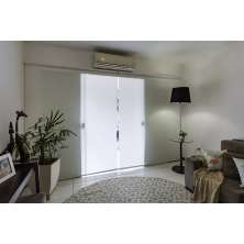 Persiana Rolo (1,00Lar. x 2,25Alt.) Tela Solar Screen Branco