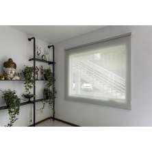 Persiana Rolo (1,40Lar. x 1,80Alt.) Tecido Solar Screen Cinza